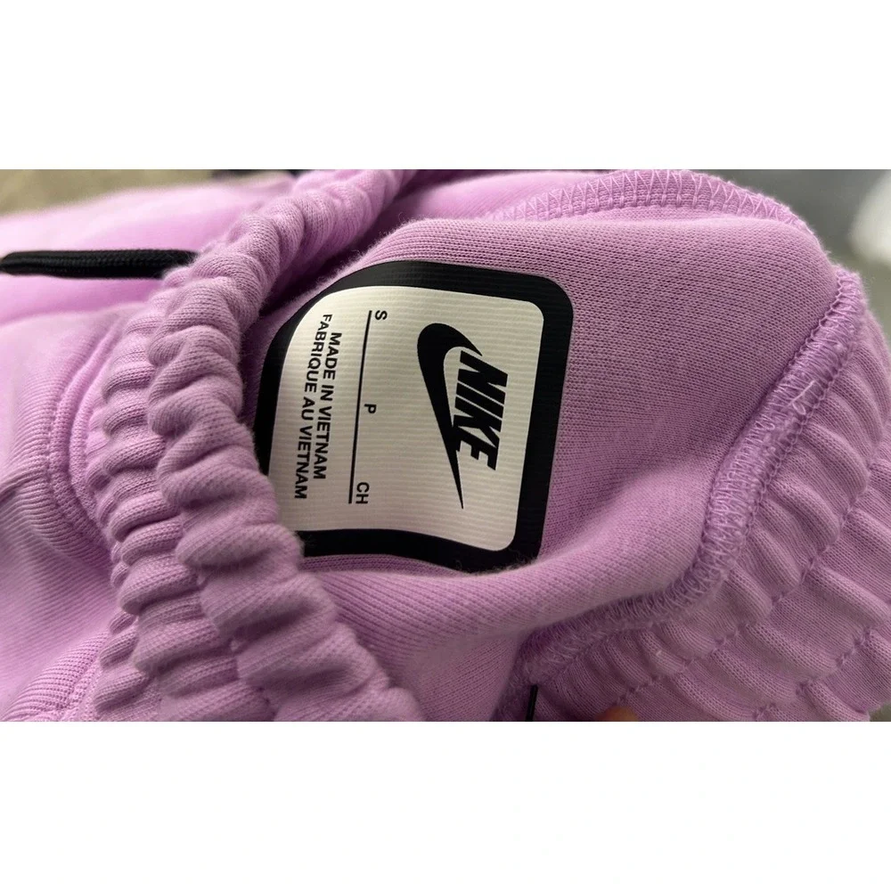 Nike Youth Kids Girls Sz S Sportswear Tech Fleece Jogger Pants Pink